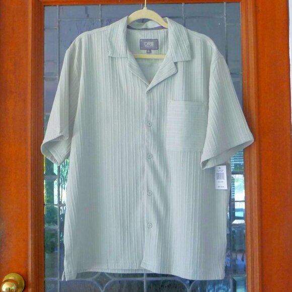DRILL SOCIAL CLUB CAMP SHIRT LARGE - Picture 1 of 7